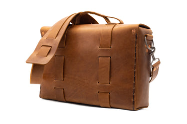 Limited Edition No. 4313 - Minimalist Standard Leather Satchel in Summer Beach - ONLY ONE LEFT