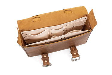 Limited Edition No. 4313 - Minimalist Standard Leather Satchel in Summer Beach - ONLY ONE LEFT