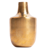 Brass Vase against a white background. 