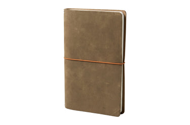 ColsenKeane Full Grain Minimalist Leather Journal Cover | 5/6oz Leather | Minimalist Refillable Notebook Sleeve