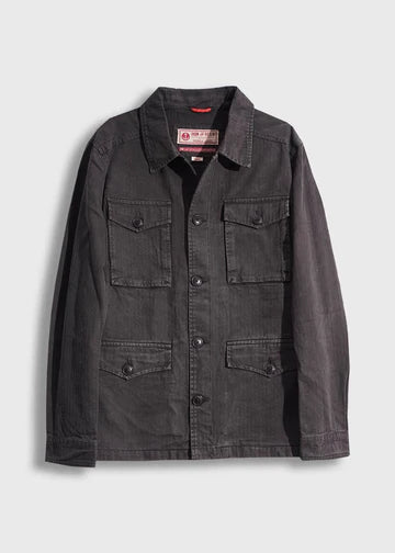 Herringbone Military Jacket