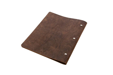 ColsenKeane No. R101 Leather Menu Jacket | 5/6oz Full Grain Leather | Handcrafted Professional Hospitality Binder